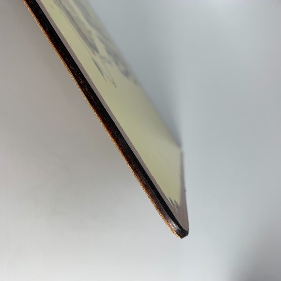 Marty Mummert Try Our Hamburgers Cork Backed Diner Kitchen Sign 16" X 11" Retro - Picture 6 of 7